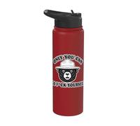 Only you can go f yourself Funny Stainless Steel Insulated Water Bottle