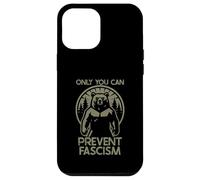 Only You Can Prevent Fascism Fascist Protest Resist Bear Coque pour iPhone 12 Pro Max