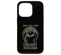 Only You Can Prevent Fascism Fascist Protest Resist Bear Coque pour iPhone 13 Pro