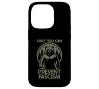 Only You Can Prevent Fascism Fascist Protest Resist Bear Coque pour iPhone 14 Pro