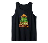 Only You Can Prevent Fascism Frog Illustration Grenouilles Débardeur
