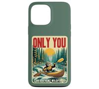 Only You Can Prevent Wildfires Smokey Bear Kayak Paddling Coque pour iPhone 13 Pro Max