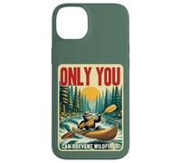 Only You Can Prevent Wildfires Smokey Bear Kayak Paddling Coque pour iPhone 14 Plus