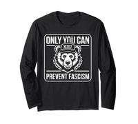 Only You Can Resist Prevent Fascism Bear Militantisme Manche Longue