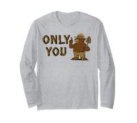 Only You Outdoor Style Vintage Smokey Bear Manche Longue