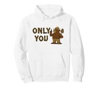 Only You Outdoor Style Vintage Smokey Bear Sweat à Capuche