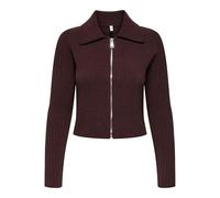 ONLY Zip Onlelly Life Ls Polo Cardigan zippé CC KNT Femme