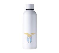 Only4fan S.r.l. Gourde thermique en acier double paroi SS Lazio produit officiel, blanc