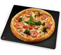 onlyfire 40 x 35 cm Plaque à Pizza en Acier Réfractaire pour Four et Barbecue - Planche à Pizza Antiadhésive - Cuisson Rapide et Homogène des Pizzas, Pains et Pâtisseries - Épaisseur de 6 mm