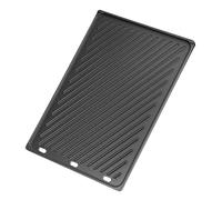 onlyfire 44 x 29 cm Plaque de Cuisson en Fonte Réversible pour Barbecue à Gaz Série Weber Spirit I et II 300 - Remplacement pour Weber 7638 - Accossoire pour BBQ, Cuisinière, et Feu de Camp
