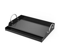 Onlyfire 45.6 x 32 cm Plaque Plancha pour Barbecue à Gaz et Charbon - Plaque de Cuisson en Céramique Antiadhésive pour BBQ - Plancha Universelle avec Poignée