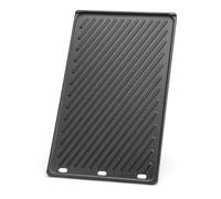 onlyfire 47 x 28 cm Plaque de Cuisson Réversible pour Barbecue à Gaz Série Weber Genesis II 400 et LX400 - Plaque Plancha en Fonte - Accossoire pour BBQ, Cuisinière, et Feu de Camp