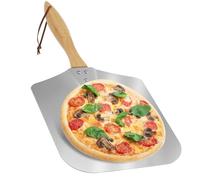 onlyfire aluminium Pelle à Pizza avec manche en bois, 30,5 cm x 35,6 cm (12" x14")