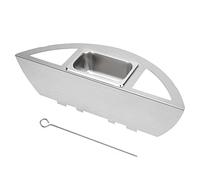 Onlyfire Boîte à Charbon pour Barbecue Weber 57 cm - Panier à Charbon avec Réservoir d'eau pour Fumage - Accessoire de Fumior pour Barbecue Weber