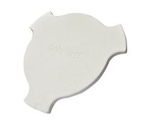 Onlyfire Déflecteur de Chaleur en Cordiérite pour Kamado 46 cm, Accessoire pour Big Green Egg Large et Kamado Joe Classic Joe, Pierre à Pizza en Cordiérite, Plaque Chauffante Indirecte