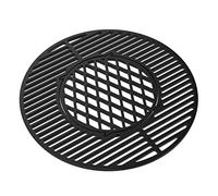 onlyfire Grille de Barbecue en Fonte avec Gourmet BBQ System, Grille de Cuisson pour Barbecue à Charbon Weber, Accessoire pour Weber Kettle 57 cm