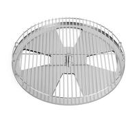 Onlyfire Grille de Barbecue pour Barbecue à Charbon 57 cm, Accessoire de Fumage avec Diffuseur Réglable pour Cuisson Indirecte et Low & Slow, Contrôle Manuel du Flux de Fumée par Rotation des Poignées