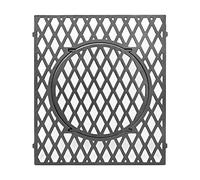 Onlyfire Grille de Cuisson en Fonte pour Weber Genesis 2022 E/S 325, E/S/EPX 335, E/S/SPX-435 Barbecue à Gaz, avec Système de Grille dans la Grille, pour la Série Genesis 300&400, 42 x 47,7 cm