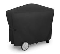 Onlyfire Housse de Barbecue Oxford 600D pour Weber Q Série 2000/3000, Bache de Protection Extérieur pour Barbecue à Gaz Weber Q avec Support ou Chariot, Housse de BBQ Imperméable et Résistante aux UV