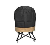 onlyfire Housse de Protection pour Barbecue Kamado, 600D, Ø76,5x61cm | Bâche de BBQ Extérieur pour Kamado Joe et Big Green Egg, Imperméable, Anti UV, Non Compatible avec Weber Summit et BGE XXL