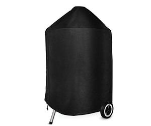 onlyfire Housse de Protection pour Barbecue Weber et Napoleon Kettle 57cm | Bâche de BBQ Ronde 600D avec Revêtement PVC, Imperméable et Anti-UV, Replacement pour Weber 7150 et 7176