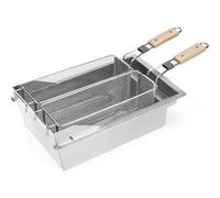 onlyfire Kit Friteuse pour Barbecues à Gaz Weber Spirit & Genesis - Cuisson Parfaite et Croquante.
