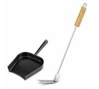 onlyfire Outils à Cendres, 1 Cendrier et 1 Racloir Cendre