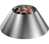 onlyfire Panier à Charbon Conique pour Weber Kettle 57/67 cm, INOX