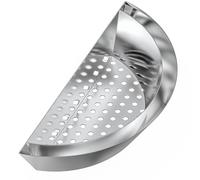 onlyfire Panier à charbon en acier inoxydable Half Moon avec réservoir d'eau