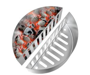 onlyfire Paniers à Charbon de Bois en INOX pour Kettle 57 et 67 cm, Char-Basket pour Chaleur Directe et Indirecte, Pièce de Rechange pour Weber 7403, Accessoire pour Barbecue Weber et Napoleon
