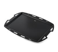 onlyfire Plancha Pleine Taille en Acier avec Revêtement Céramique pour Weber Q200, Q220, Q2000, Q2200 - Plaque de Cuisson Intégrale pour Barbecue à Gaz - Non Compatible avec Q240, Q2400 et Séries N