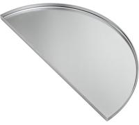 onlyfire Plaque de Cuisson Convient pour Big Green Egg, Kamado Joe Classic, Demi-Lune, BBQ Plancha en Acier Inoxydable pour Weber 57cm Barbecue Charbon, Accessoires pour Gril Kamado