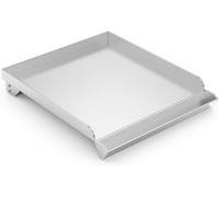 Onlyfire Plaque de cuisson pour brûleur latéral en acier inoxydable, plaque supérieure plate universelle pour plancha de barbecue pour la plupart des grils à gaz (33 cm x 31 cm)