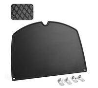 Onlyfire Plaque de Cuisson Réversible pour Série Weber Q300/3000, Plaque Plancha en Fonte pour Barbecue à Gaz et Électrique Q300, Q320, Q3000, Q3100, Q3200, Remplacement pour Weber 6506
