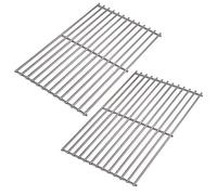Onlyfire remplacement pour barbecue Grilles de cuisson en acier inoxydable pour Tepro Toronto, Schwarz Modèle Grilles, Lot de 2