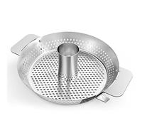 onlyfire Support de Cuisson en INOX pour Poulet et Barbecue, Compatible avec Le Système Weber Gourmet BBQ, Accessoire pour Weber