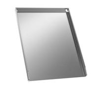 Onlyfire SUS304 Plaque de Gril en Acier Inoxydable, BBQ Plancha rectangulaire universelle 40 x 30 cm, pour Barbecue au gaz, au Charbon