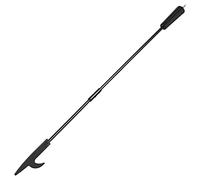 onlyfire Tisonnier de Cheminée 91 cm en Acier, Poker de Feu avec Crochet, Accessoire pour Poêle à Bois, Cheminée et Barbecue