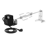 onlyfire Tourne Broche Électrique 55.5 cm avec Support pour Barbecue à Gaz