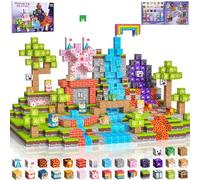 ONLYFUN Construction Magnetique Enfant 150 pièces 2CM Magnetic Blocks 3+ Jeux Aimants, Bloc de Cube Magnétique de pour Garçon et Fille, Jouet Créatif pour Enfants 3 4 5 6 7 8 9 10 11 12 Ans Jeu
