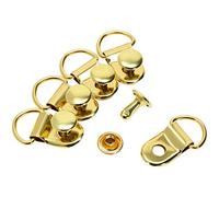 ONLYKXY Lot de 50 crochets en dentelle pour chaussures (doré)