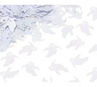 ONLYKXY Lot de 600 confettis blancs pour fête d'Halloween - Confettis de table et bricolage (fantôme)