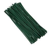 ONLYKXY Lot de 80 attaches torsadées en plastique réutilisables pour sacs à pain, gâteaux, bonbons - 15,2 cm (vert)