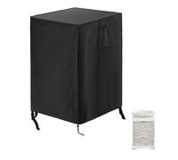 Onlyme - Housse de foyer carrée en tissu Oxford 420D au propane imperméable avec cordon de serrage pour foyer à gaz et brasero - 42 x 42 x 66 cm