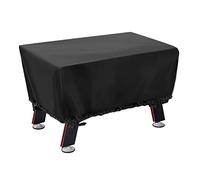 Onlyme - Housse de table de babyfoot imperméable pour adultes, résistante à la poussière, rectangulaire, noire, 145 x 115 x 72 cm