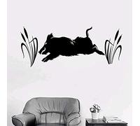 Onlymygod Stickers muraux Sanglier décoration Maison Art de Sanglier sculpté 47x55cm