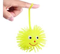 Onlynery Balle rebondissante Lumineuse | Boule LED Lumineuse - LED Boules Épaisses Rougeoyantes Clignotant Balles Puffer Anti-Stress, Caoutchouc LED Squeeze Fidget Jouets pour Noël, Party Favors