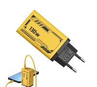 Onlynery Bloc De Chargeur De Téléphone - Chargeur Secteur pour Téléphone - Cube de Chargement Rapide Ports Multiples 130W Adaptateur pour Voyage, Table de Chevet, Bureau, Tablette, Ordinateur