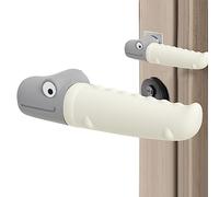 Onlynery bouton porte à l'épreuve des,Protecteur anticollision poignée porte en crocodile en silicone - Poignée porte réutilisable pour protéger le mur, protecteur bouton