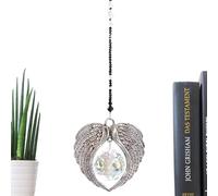 Onlynery Charme des Ailes d’Ange - Décor coloré d’Ailes d’Ange en Cristal - noël, décoration fête pour Voiture, Cuisine, Salon, dortoir, Voiture, fenêtre